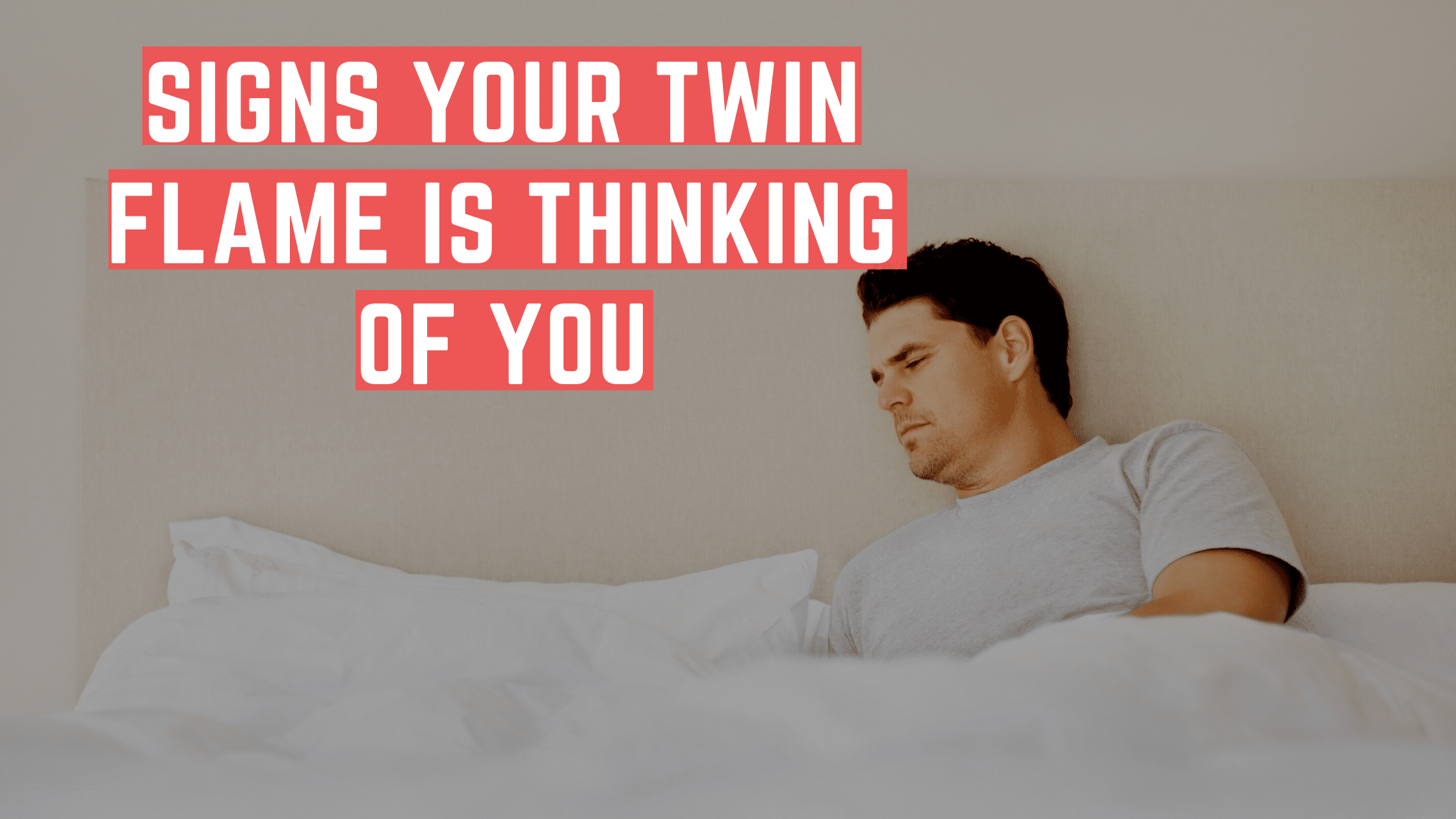 signs your twin flame is thinking of you