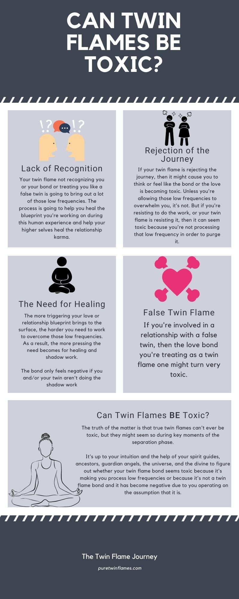 toxic twin flame infographic